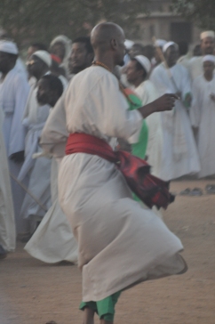 A whirling dervish